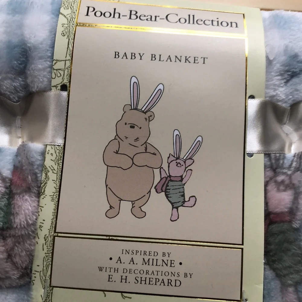 Winnie the Pooh and Friends EASTER Baby Blanket